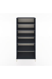 Hyperion Dolap 5 Raflı 88x44x195 Antrasit-Antrasit