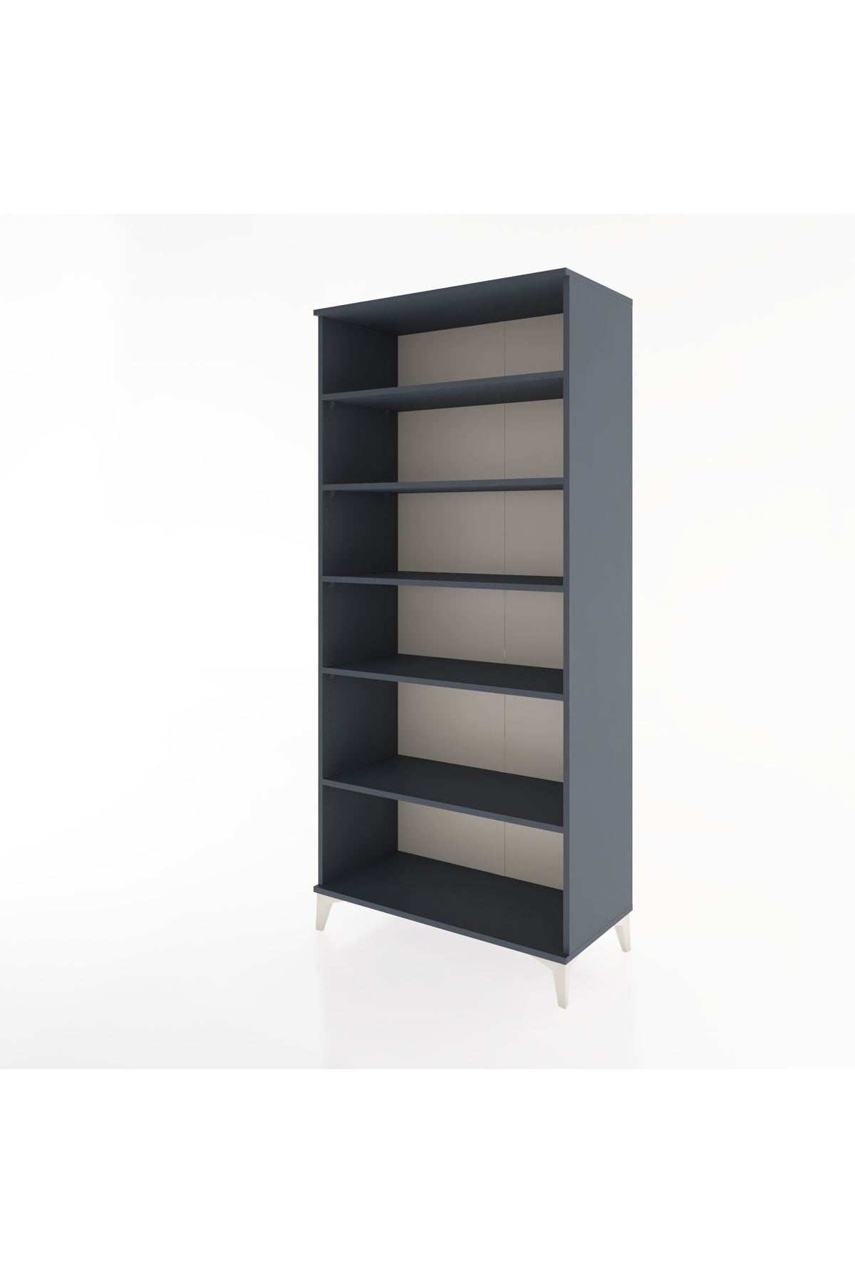 Hyperion Dolap 5 Raflı 88x44x195 Antrasit-Antrasit