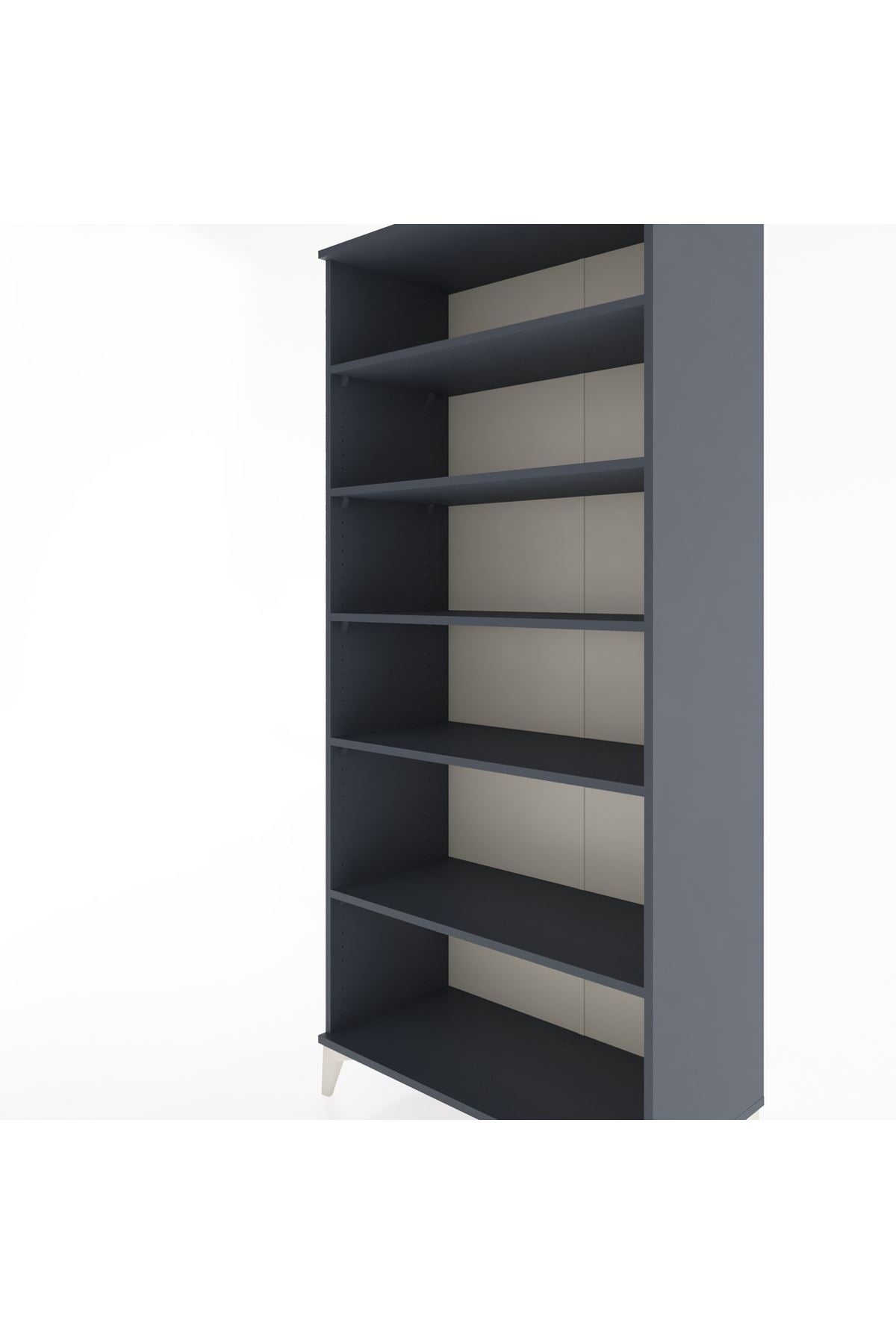 Hyperion Dolap 5 Raflı 88x44x195 Antrasit-Antrasit