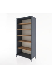 Hyperion Dolap 5 Raflı 88x44x195 Antrasit-Çam