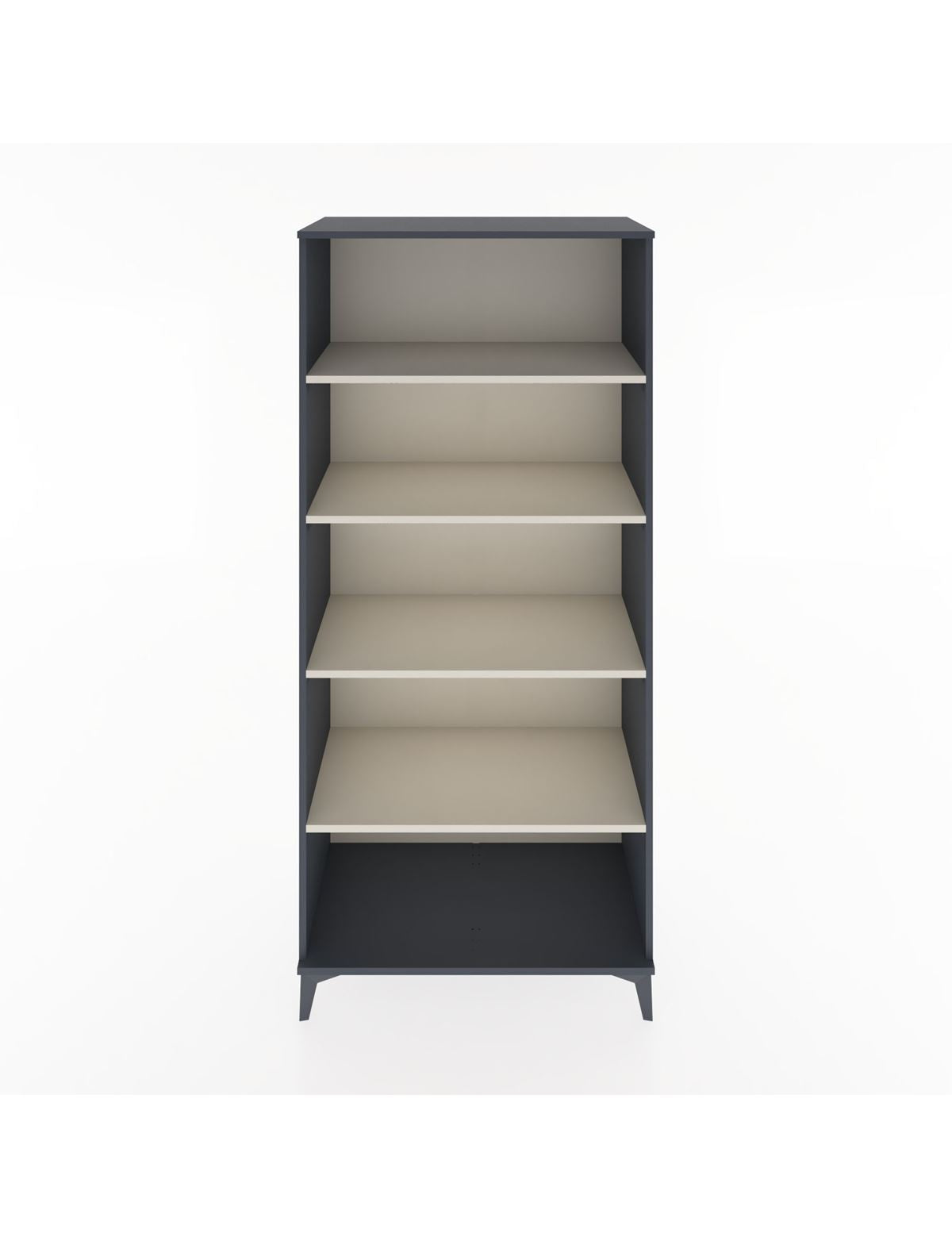 Hyperion Dolap 5 Raflı 88x44x195 Antrasit-Aytaşı