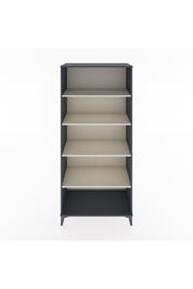 Hyperion Dolap 5 Raflı 88x44x195 Antrasit-Aytaşı