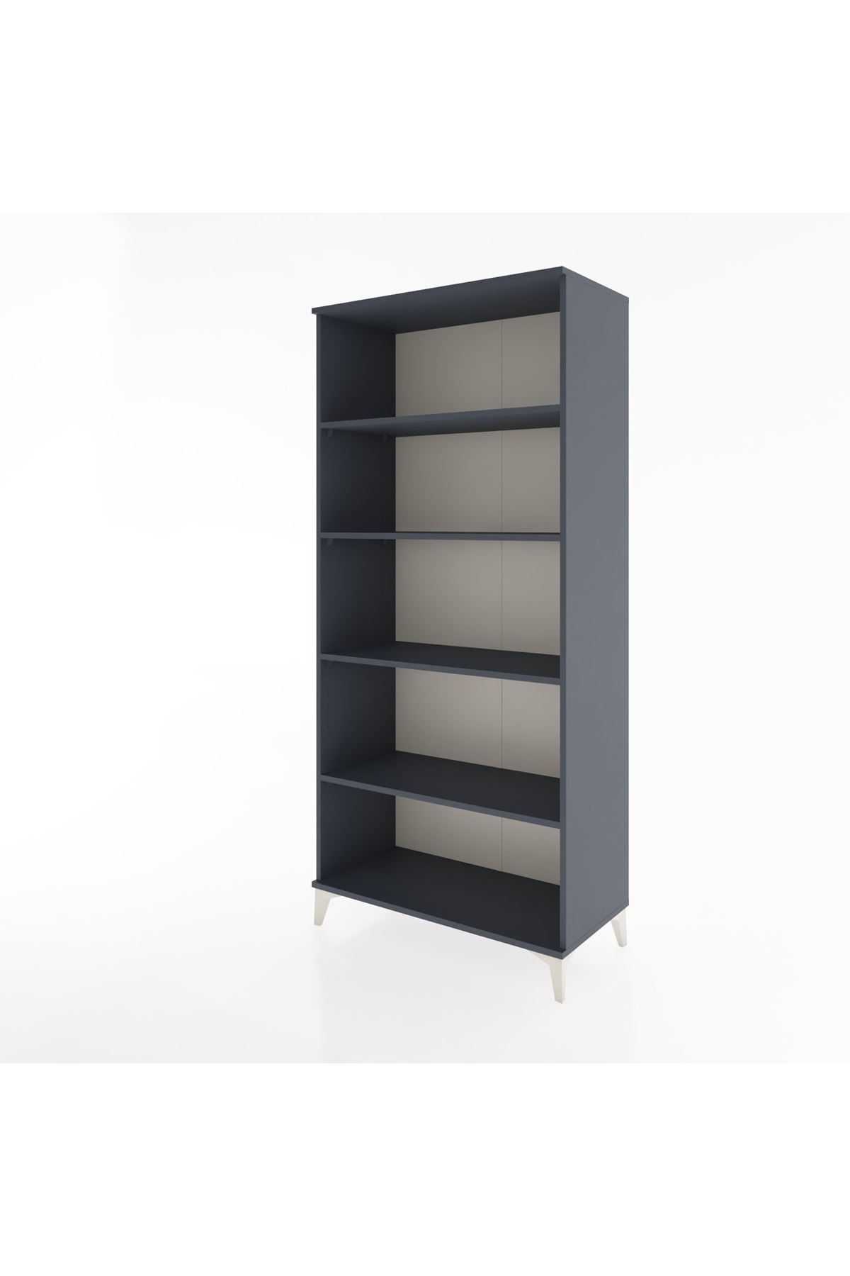 Hyperion Dolap 5 Raflı 88x44x195 Antrasit-Antrasit