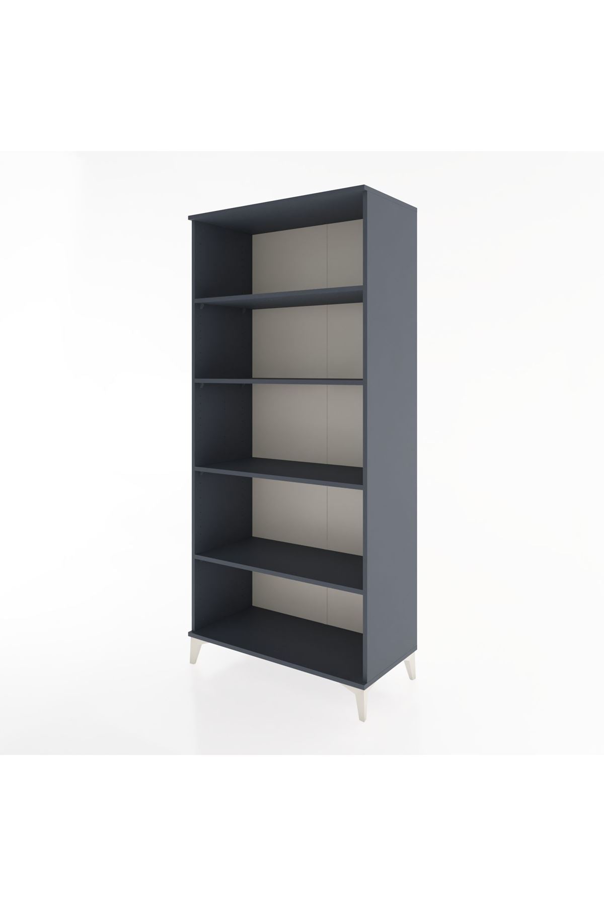 Hyperion Dolap 5 Raflı 88x44x195 Antrasit-Antrasit