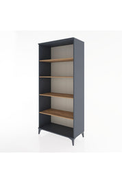 Hyperion Dolap 5 Raflı 88x44x195 Antrasit-Çam