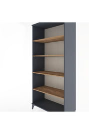 Hyperion Dolap 5 Raflı 88x44x195 Antrasit-Çam