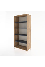 Hyperion Dolap 5 Raflı 88x44x195 Çam-Antrasit