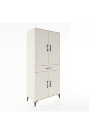 Hyperion Dolap 4 Raflı Tek Çekmeceli 4 Kapaklı 88x44x195 Aytaşı-Aytaşı