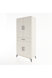 Hyperion Dolap 4 Raflı Tek Çekmeceli 4 Kapaklı 88x44x195 Aytaşı-Aytaşı