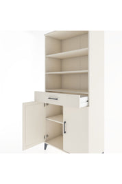 Hyperion Dolap 4 Raflı Tek Çekmeceli 2 Kapaklı 88x44x195 Aytaşı-Aytaşı