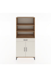 Hyperion Dolap 4 Raflı Tek Çekmeceli 2 Kapaklı 88x44x195 Çam-Aytaşı