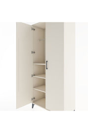 Hyperion Dolap 3 Raflı 2 Kapaklı Tek Askılı 88x44x195 Aytaşı-Aytaşı