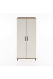 Hyperion Dolap 3 Raflı 2 Kapaklı Tek Askılı 88x44x195 Çam-Aytaşı