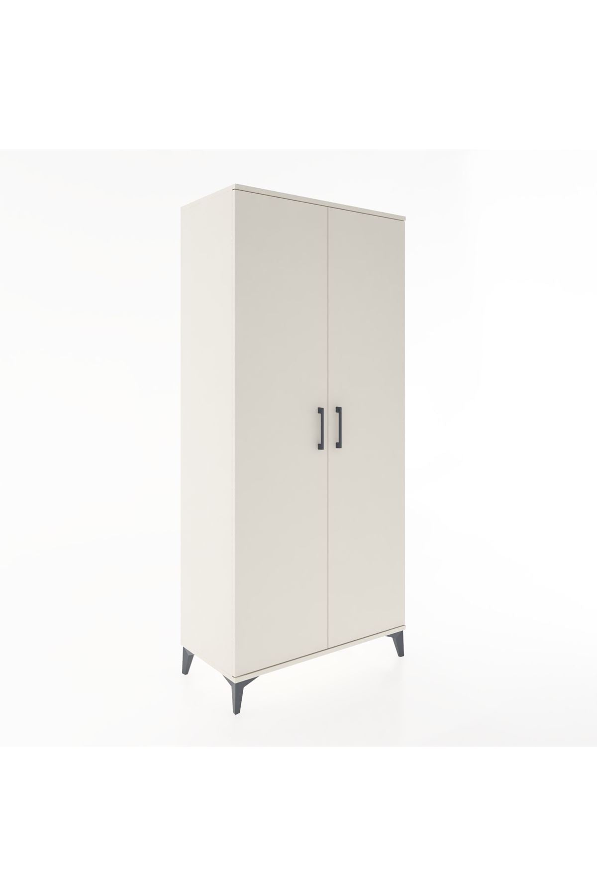 Hyperion Dolap 5 Raflı 2 Kapaklı 88x44x195 Aytaşı-Aytaşı