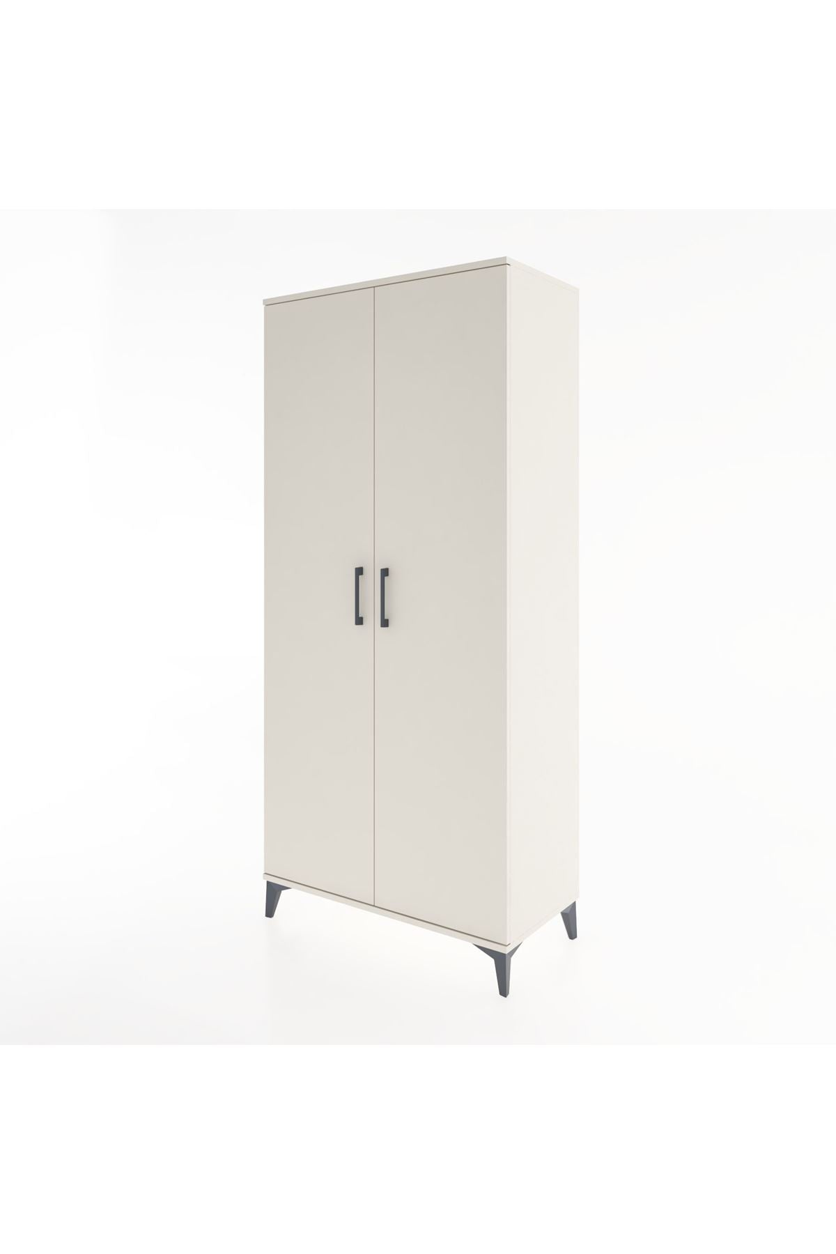 Hyperion Dolap 5 Raflı 2 Kapaklı 88x44x195 Aytaşı-Aytaşı