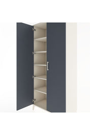Hyperion Dolap 5 Raflı 2 Kapaklı 88x44x195 Aytaşı-Antrasit