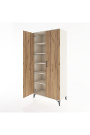 Hyperion Dolap 5 Raflı 2 Kapaklı 88x44x195 Aytaşı-Çam
