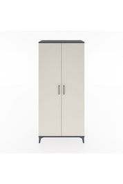 Hyperion Dolap 5 Raflı 2 Kapaklı 88x44x195 Antrasit-Aytaşı