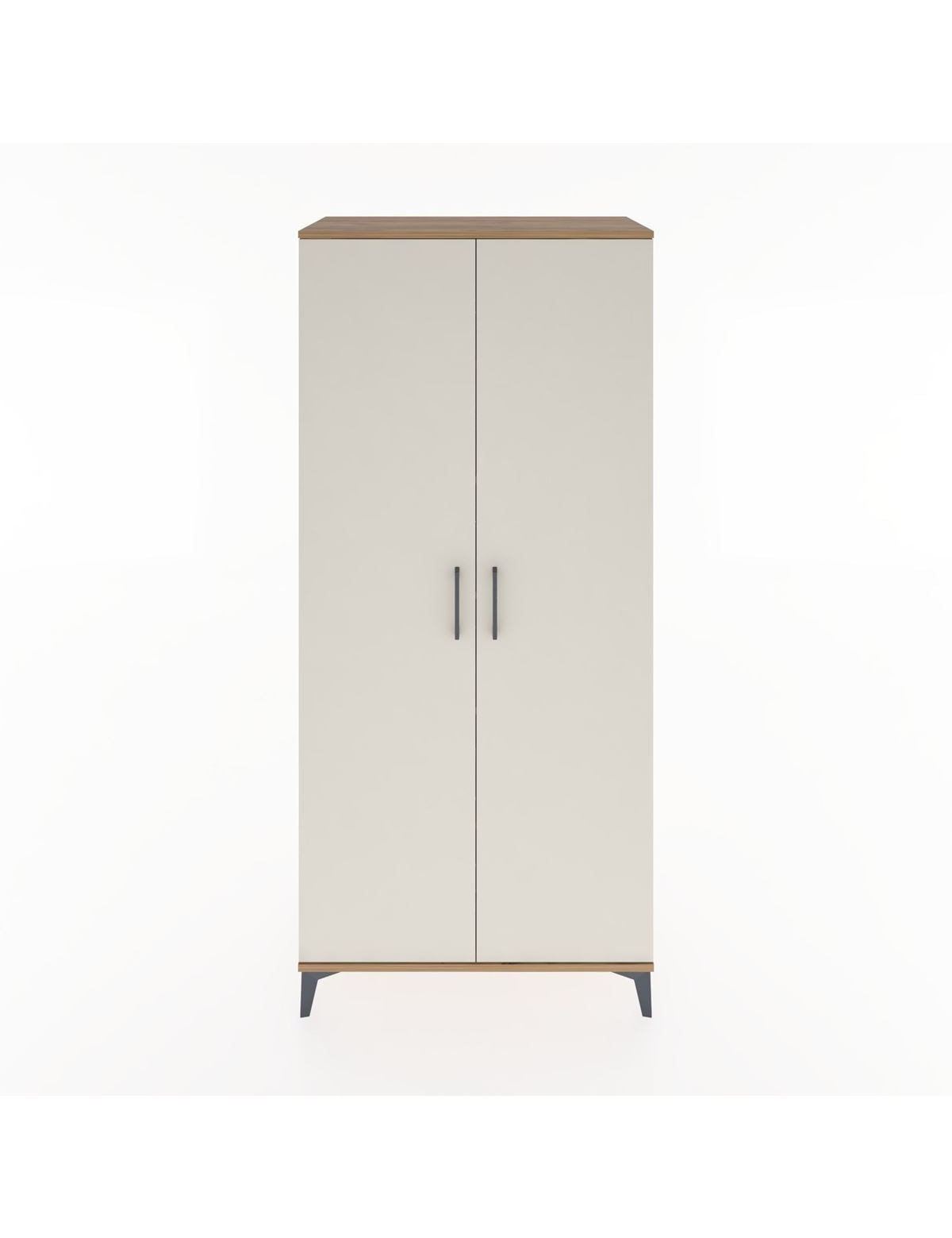 Hyperion Dolap 5 Raflı 2 Kapaklı 88x44x195 Çam-Aytaşı