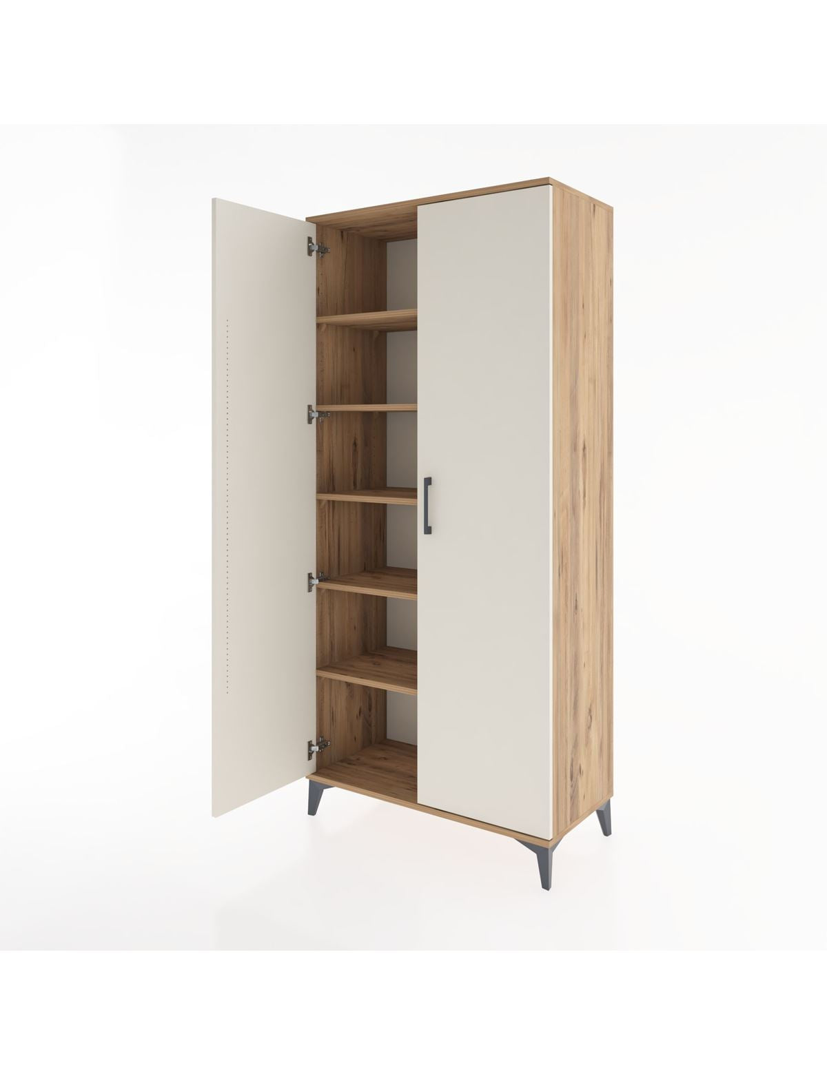 Hyperion Dolap 5 Raflı 2 Kapaklı 88x44x195 - S60M081V7B