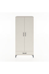 Hyperion Dolap 3 Raflı Tek Çekmeceli Tek Askılı 88x44x195