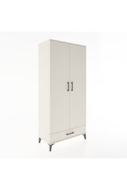 Hyperion Dolap 3 Raflı Tek Çekmeceli Tek Askılı 88x44x195 Aytaşı-Aytaşı