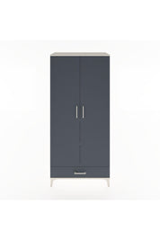 Hyperion Dolap 3 Raflı Tek Çekmeceli Tek Askılı 88x44x195 Aytaşı-Antrasit