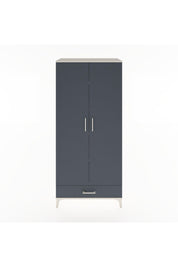 Hyperion Dolap 5 Raflı Tek Çekmeceli 2 Kapaklı 88x44x195 Aytaşı-Antrasit