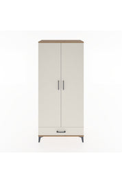 Hyperion Dolap 5 Raflı Tek Çekmeceli 2 Kapaklı 88x44x195 Çam-Aytaşı