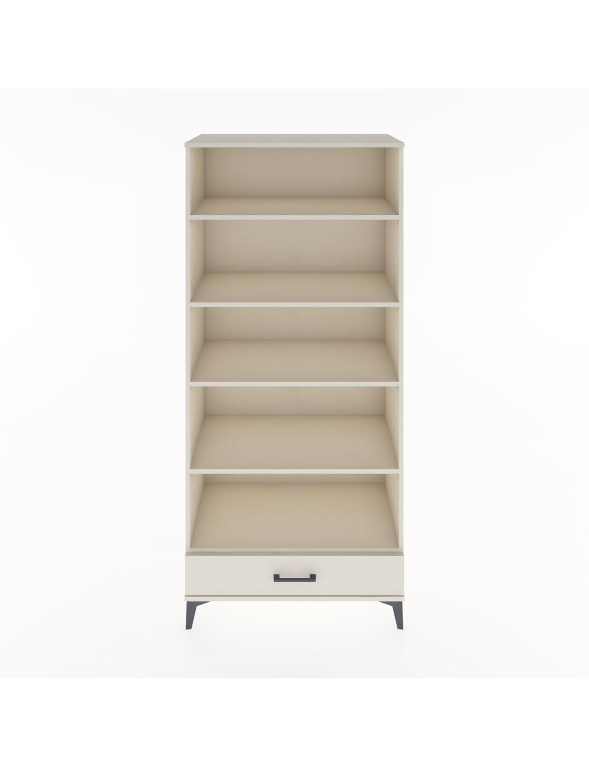 Hyperion Dolap 5 Raflı Tek Çekmeceli 88x44x195 Aytaşı-Aytaşı