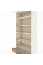 Hyperion Dolap 5 Raflı Tek Çekmeceli 88x44x195 Aytaşı-Çam