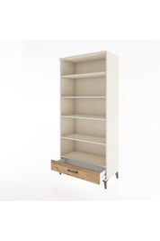 Hyperion Dolap 5 Raflı Tek Çekmeceli 88x44x195 Aytaşı-Çam