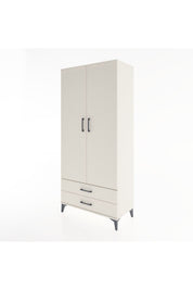 Hyperion Dolap 5 Raflı 2 Çekmeceli 2 Kapaklı 88x44x195 Aytaşı-Aytaşı