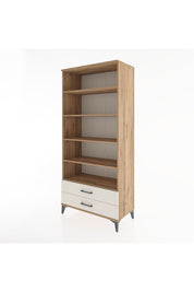 Hyperion Dolap 5 Raflı 2 Çekmeceli 88x44x195 Çam-Aytaşı