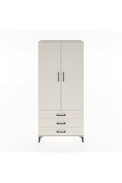 Hyperion Dolap 2 Raflı 3 Çekmeceli Tek Askılı 88x44x195 Aytaşı-Aytaşı