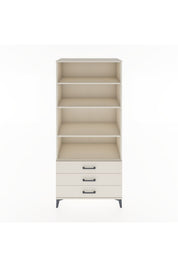 Hyperion Dolap 4 Raflı 3 Çekmeceli 88x44x195 Aytaşı-Aytaşı