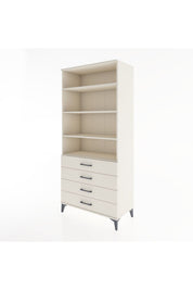 Hyperion Dolap 4 Raflı 4 Çekmeceli 88x44x195 Aytaşı-Aytaşı