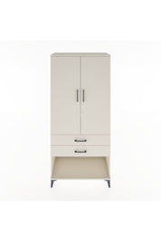 Hyperion Dolap 2 Raflı 2 Çekmeceli Tek Askılı 88x44x195 Aytaşı-Aytaşı