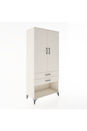 Hyperion Dolap 2 Raflı 2 Çekmeceli Tek Askılı 88x44x195 Aytaşı-Aytaşı