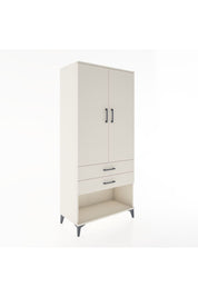 Hyperion Dolap 4 Raflı 2 Çekmeceli 2 Kapaklı 88x44x195 Aytaşı-Aytaşı