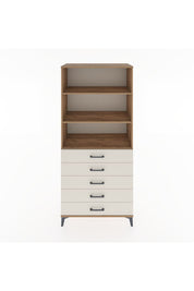 Hyperion Dolap 3 Raflı 5 Çekmeceli 88x44x195 Çam-Aytaşı