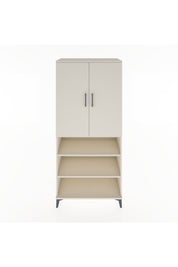 Hyperion Dolap 4 Raflı 2 Kapaklı Tek Askılı 88x44x195 Aytaşı-Aytaşı