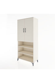 Hyperion Dolap 4 Raflı 2 Kapaklı Tek Askılı 88x44x195 Aytaşı-Aytaşı