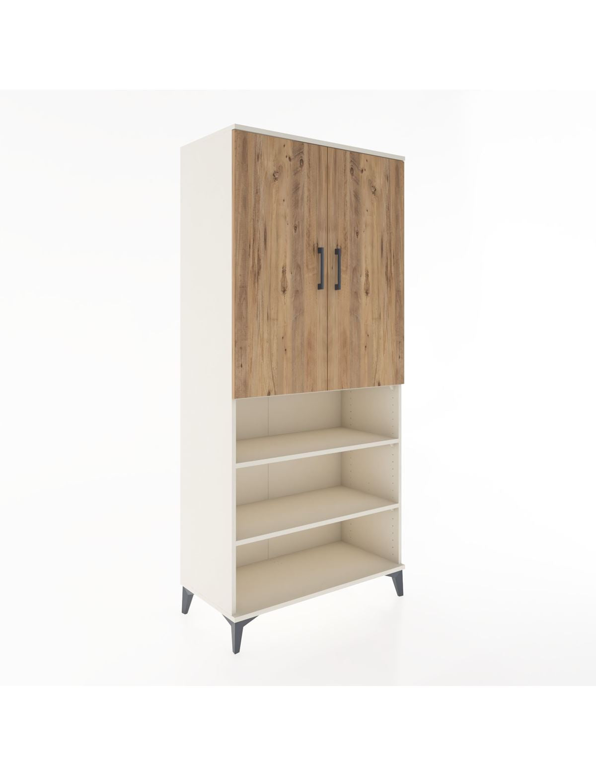 Hyperion Dolap 5 Raflı 2 Kapaklı 88x44x195 Aytaşı-Çam