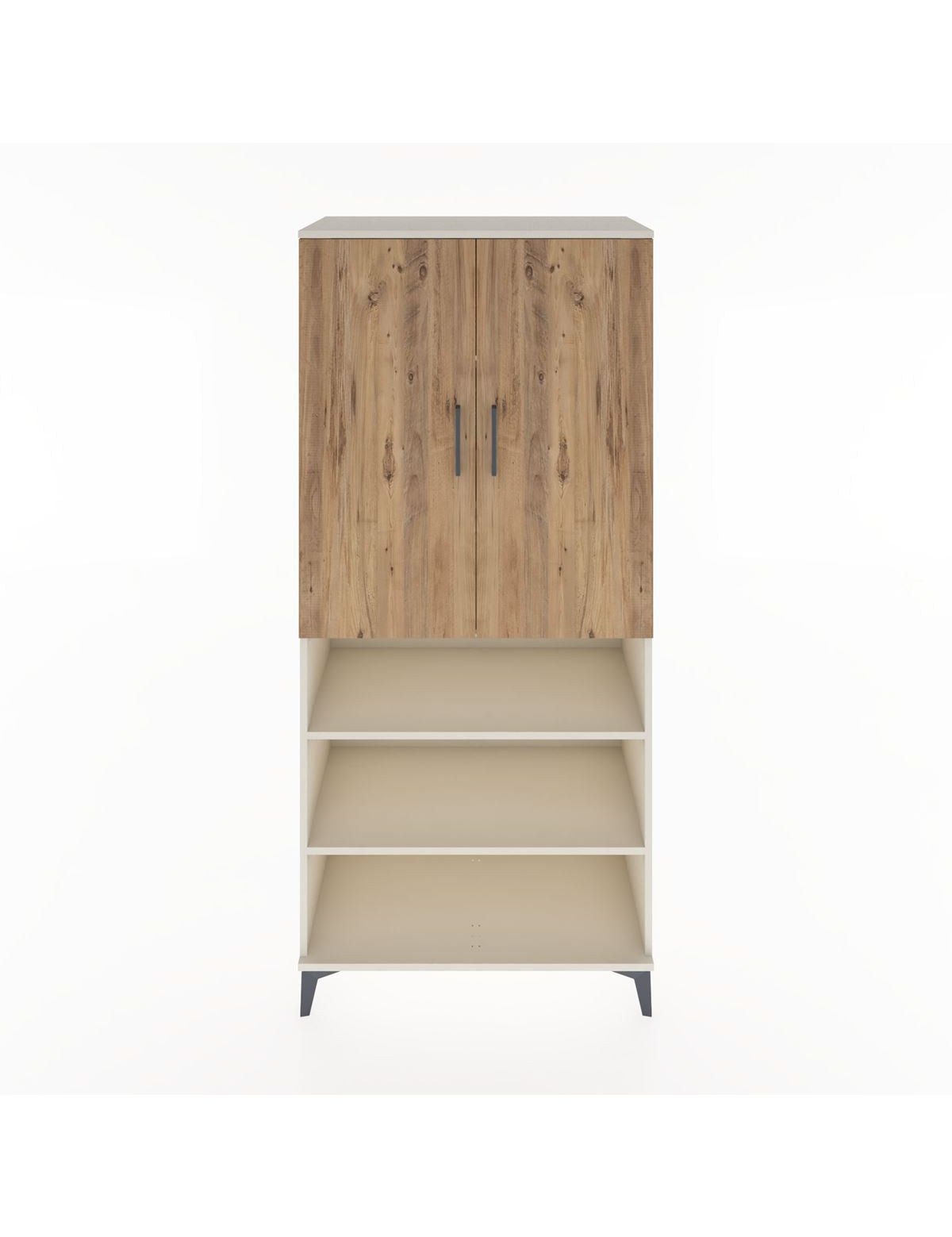 Hyperion Dolap 5 Raflı 2 Kapaklı 88x44x195 Aytaşı-Çam