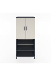 Hyperion Dolap 5 Raflı 2 Kapaklı 88x44x195 Antrasit-Aytaşı