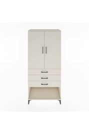 Hyperion Dolap 3 Raflı 3 Çekmeceli 2 Kapaklı 88x44x195 Aytaşı-Aytaşı