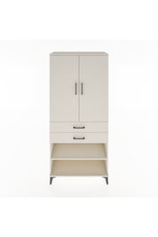 Hyperion Dolap 2 Raflı 2 Çekmeceli Tek Askılı 88x44x195 Aytaşı-Aytaşı