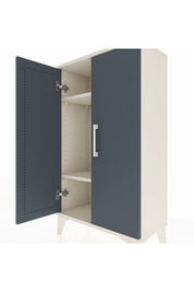 Arges Komodin 2 Raflı 2 Kapaklı 60x30x106 - S15M003V2A