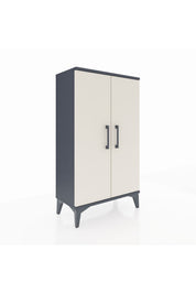 Arges Komodin 2 Raflı 2 Kapaklı 60x30x106 - S15M003V4A